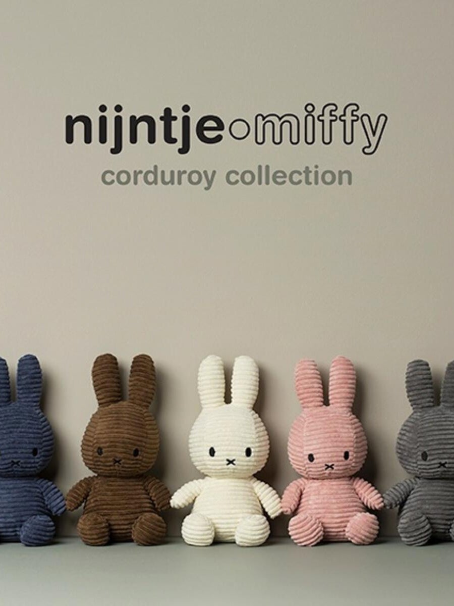 miffy plush sitting corduroy collection soft toy faemli Australia 