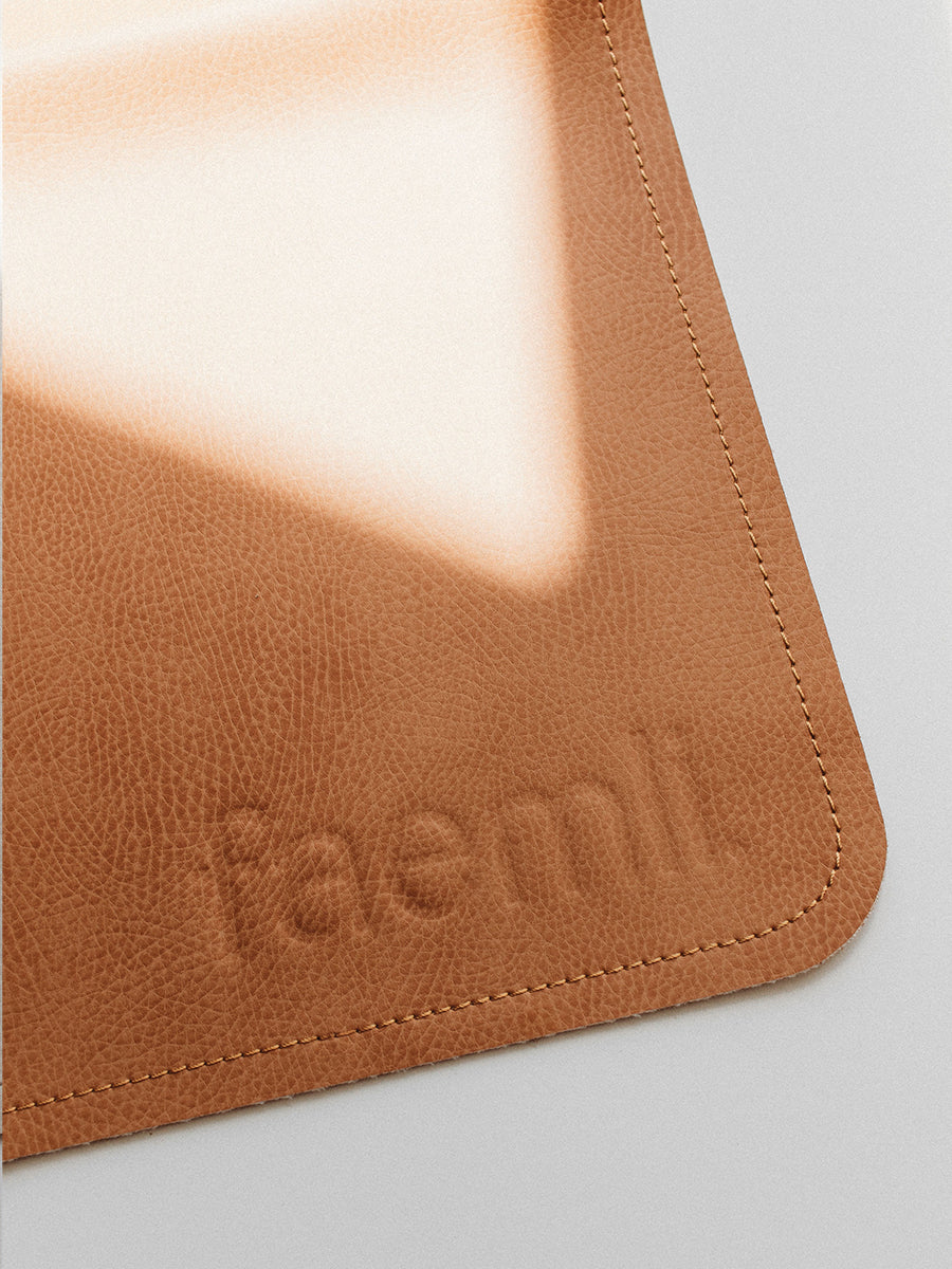 Faemli tan maxi leather mat Australia - baby goods for the modern family