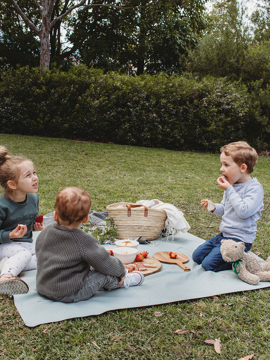 Faemli sage maxi leather picnic mat Australia - baby goods for the modern family